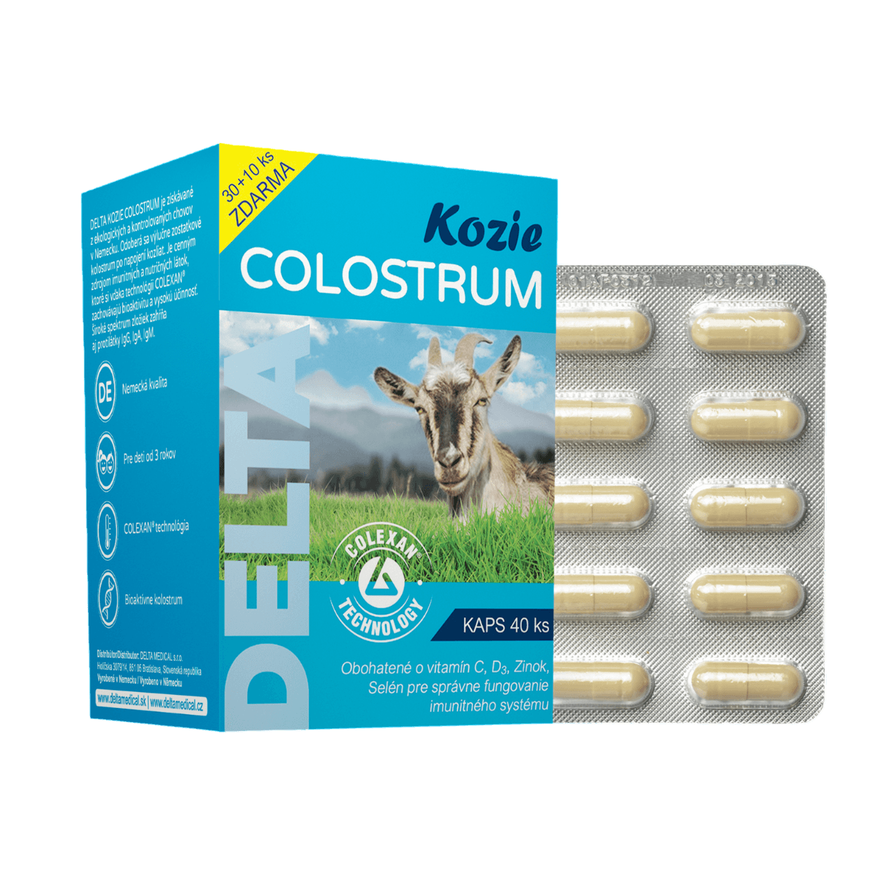DELTA COLOSTRUM® Kozie 40 cps